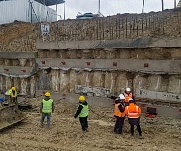 Ankara İli Akyurt İlçesi Sınırlarında Gerçekleştirilen Geçici Derin Kazı – İksa Projesinin Geoteknik İzleme Projesi